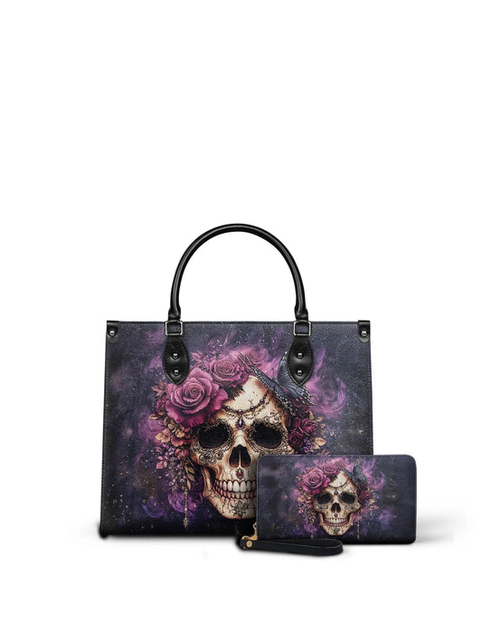 "Noxaria" - Leather Handbag Matching Set (FREE WALLET)