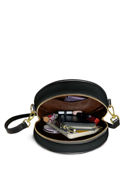 "La Roja" Circle Crossbody Bag