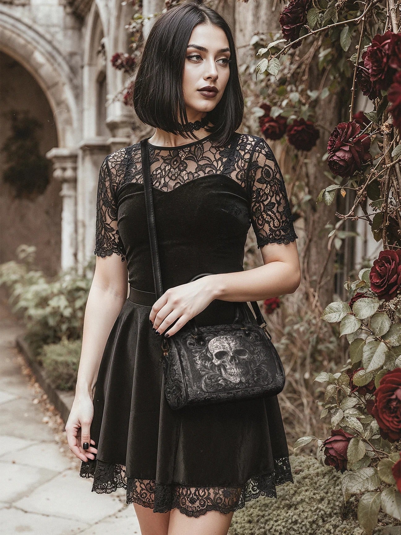 "Obscuria" Mini Satchel