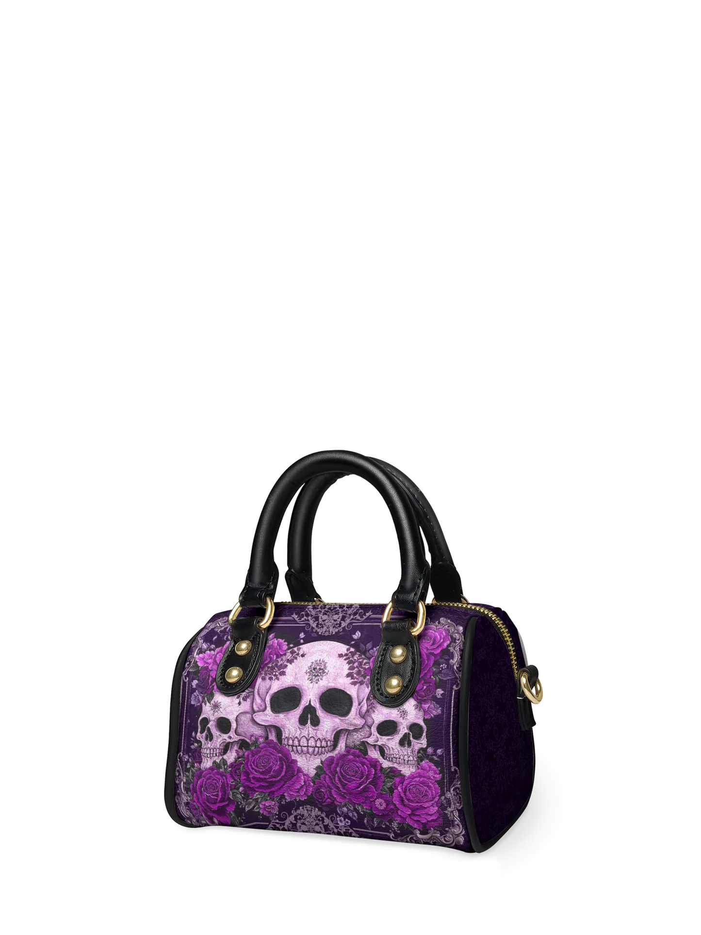 "Bloodrose" Poison Plum Mini Satchel