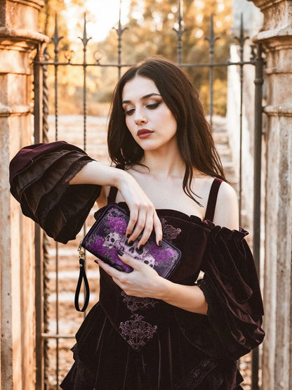 "Bloodrose" Poison Plum Wallet