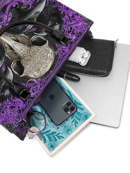"Corvexia"- Leather Handbag Matching Set (FREE WALLET)