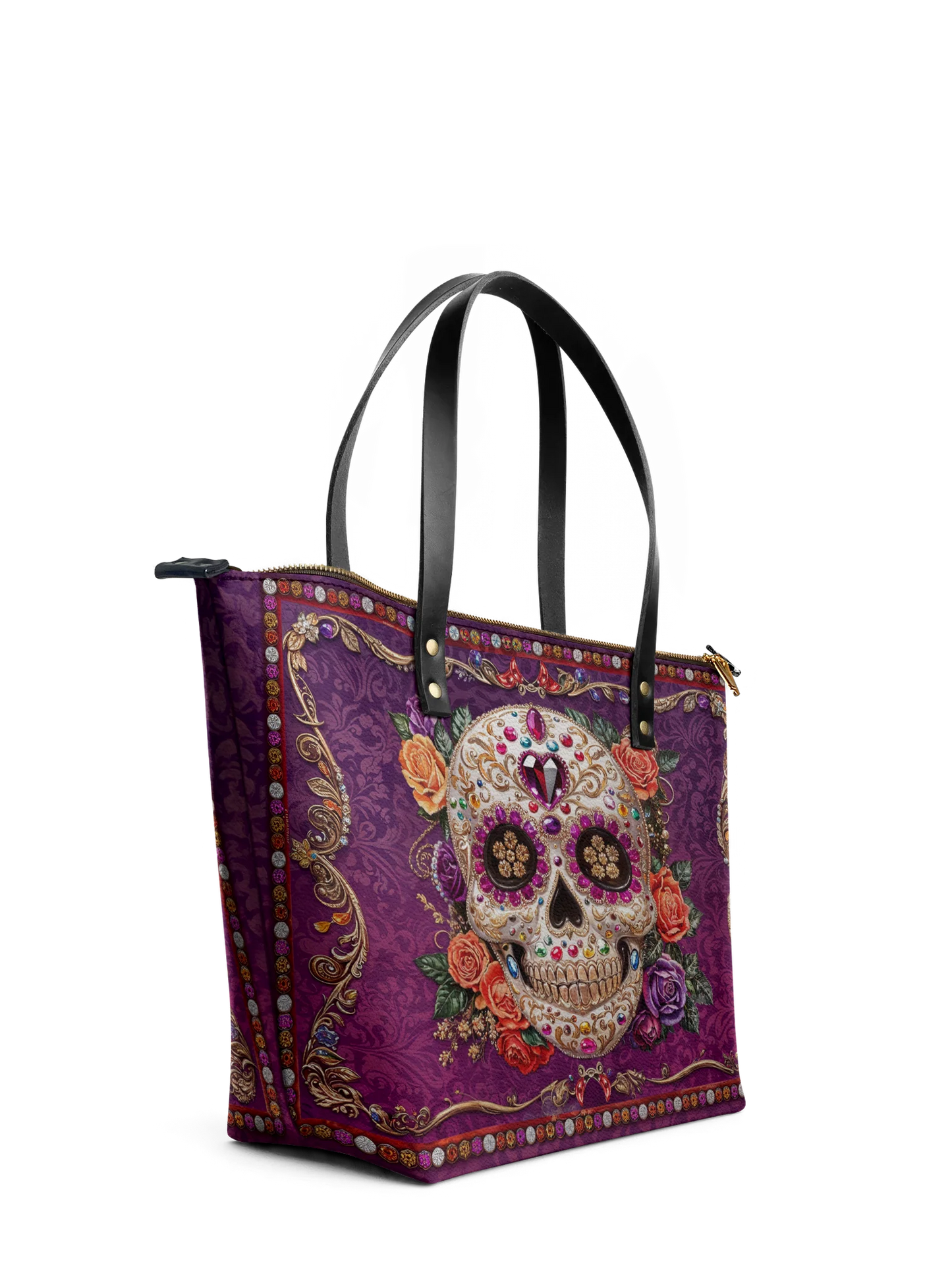 "Catrinelle" Leather Tote Bag Matching Set (FREE WALLET)