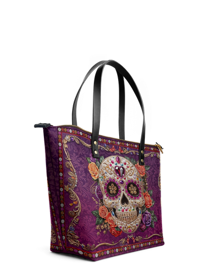 "Catrinelle" Leather Tote Bag Matching Set (FREE WALLET)