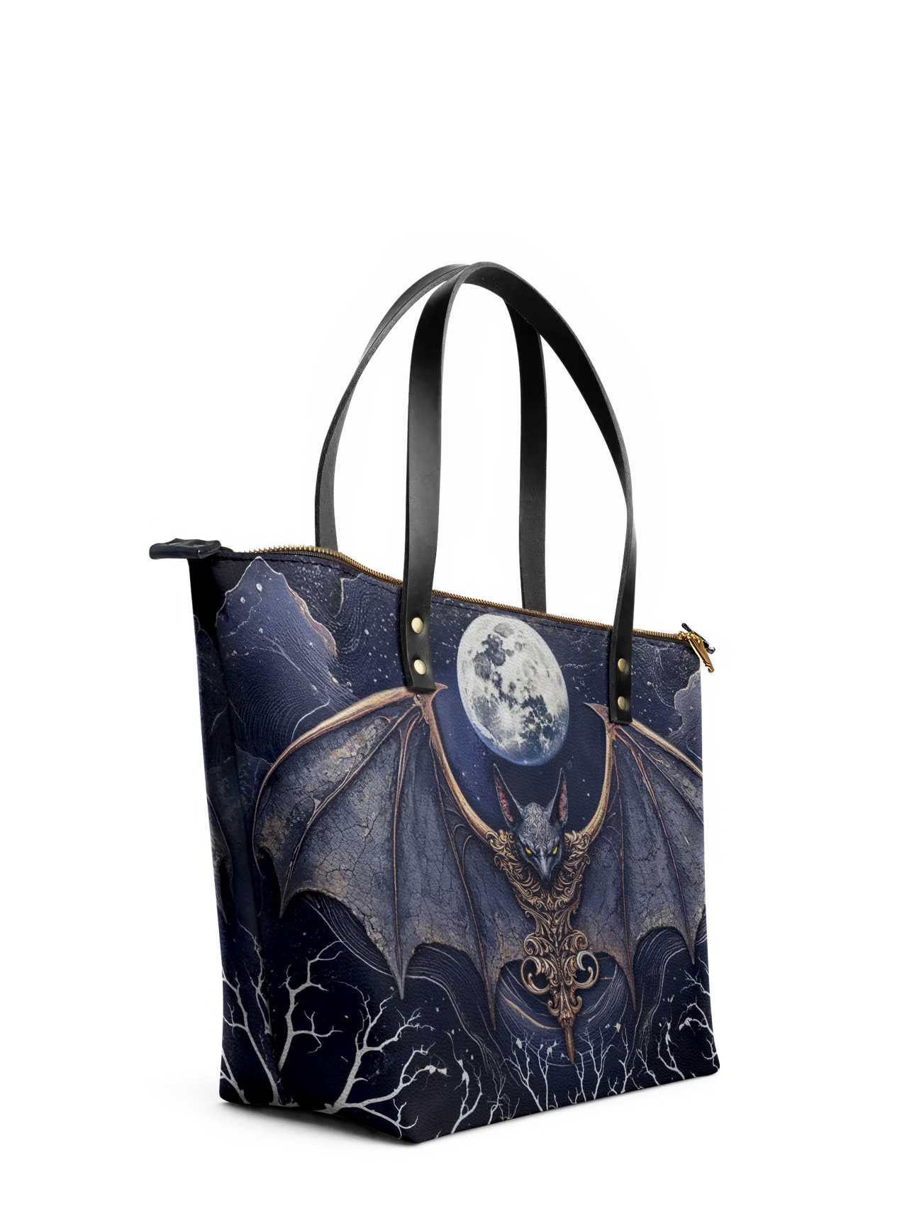 "Moonreaver" Leather Tote Bag Matching Set (FREE WALLET)