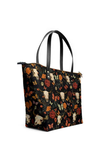 "Thornfall" Leather Tote Bag Matching Set (FREE WALLET)