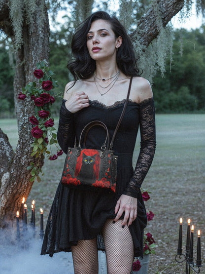 "Nyxrose"- Small Leather Handbag Deal (FREE WALLET)