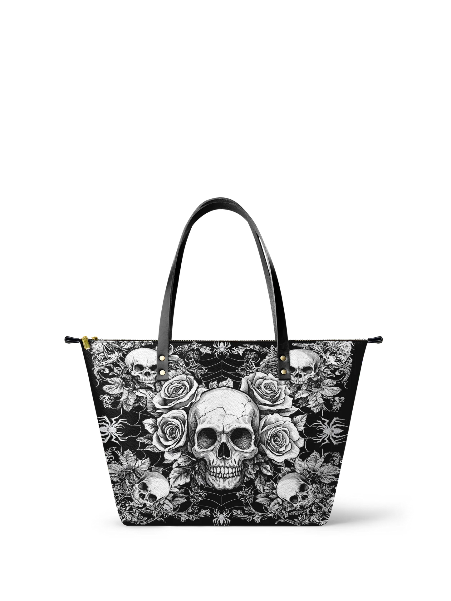 "Gravebloom" Leather Tote Bag Matching Set (FREE WALLET)