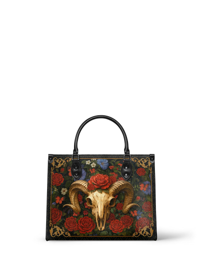 "Rosethorn" - Leather Handbag Matching Set (FREE WALLET)
