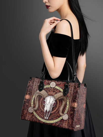 "Hexram" - Leather Handbag Matching Set (FREE WALLET)