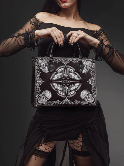 "Morthwing" - Leather Handbag Matching Set (FREE WALLET)