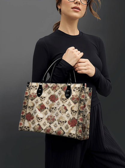 "Mournaire" - Leather Handbag Matching Set (FREE WALLET)