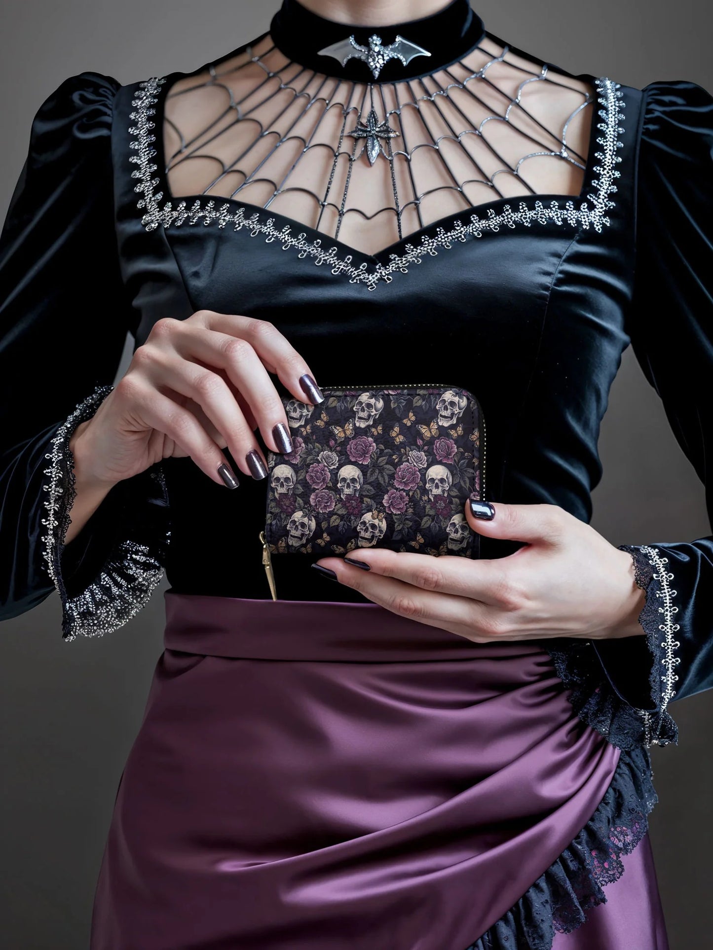 "Noctaflora" Mini Wallet
