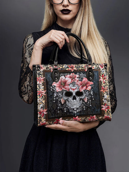 "Roselace"- Leather Handbag Matching Set (FREE WALLET)