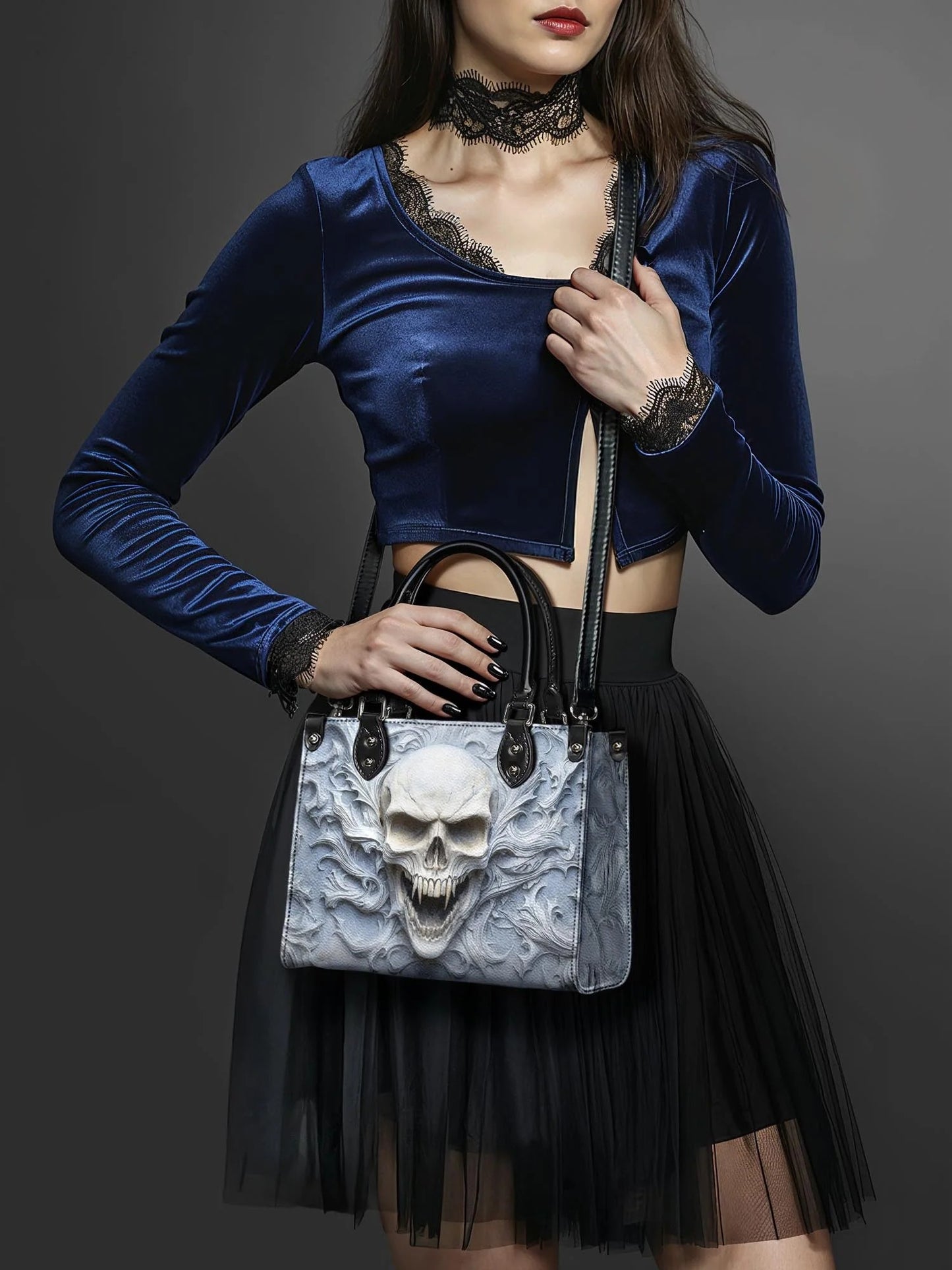 "Wraithbone"- Small Leather Handbag Deal (FREE WALLET)