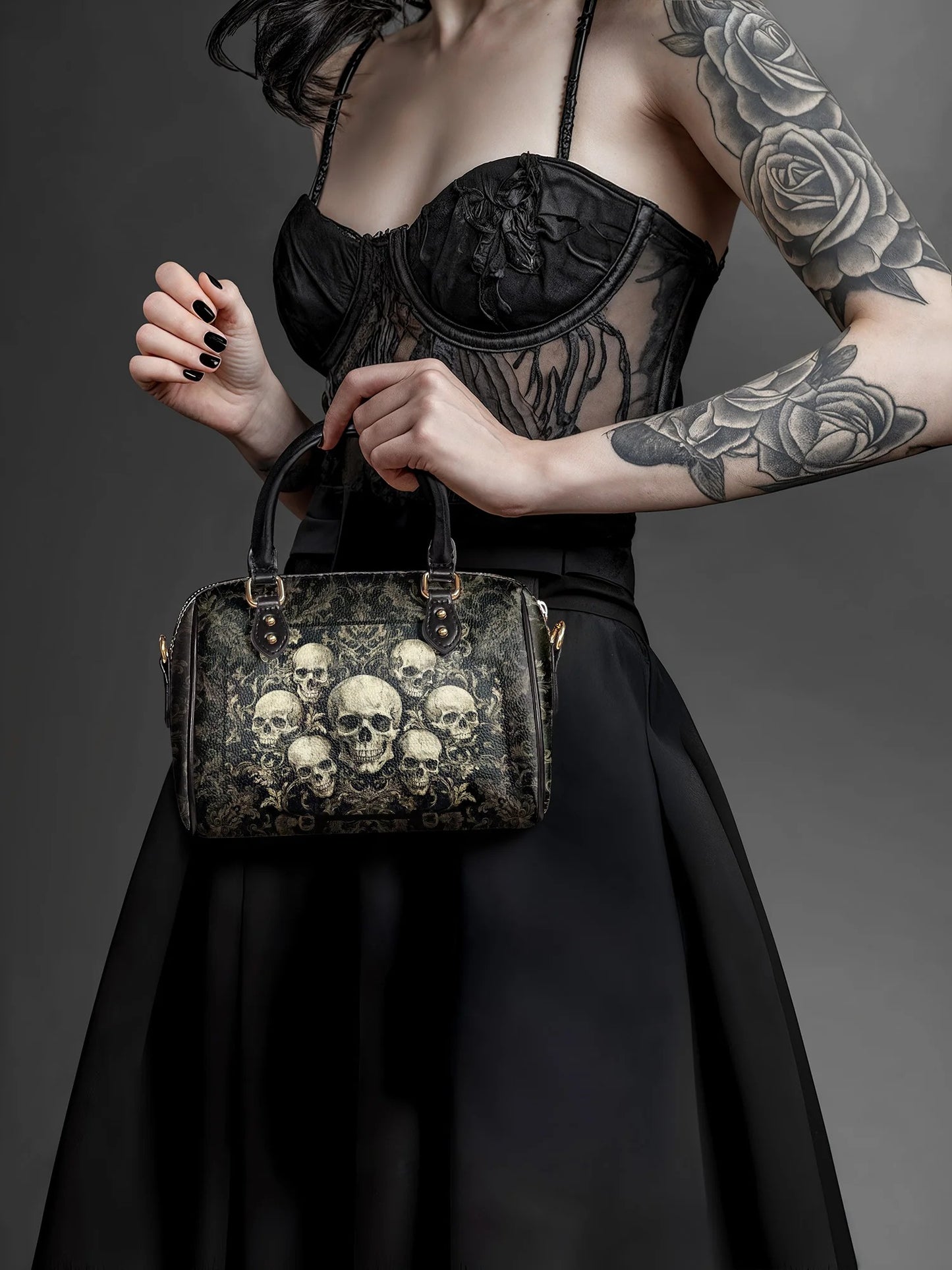 "Deathmark" Mini Satchel