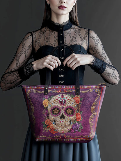 "Catrinelle" Leather Tote Bag Matching Set (FREE WALLET)