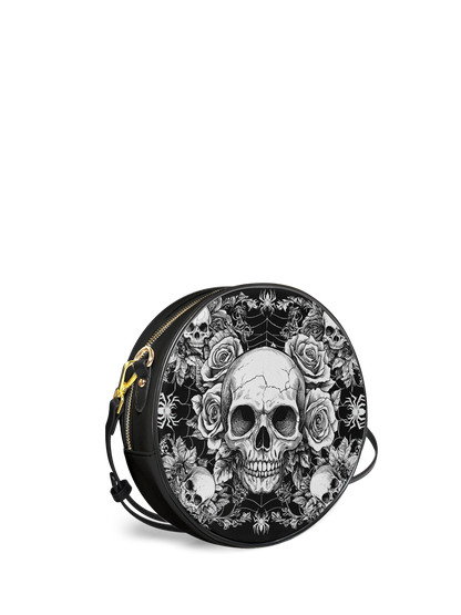 "Gravebloom" Circle Crossbody Bag