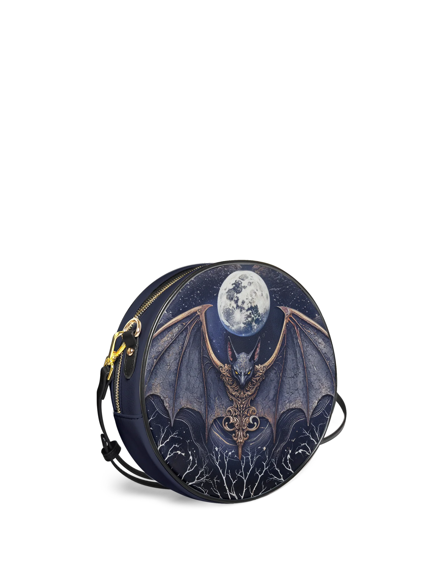 "Moonreaver" Circle Crossbody Bag
