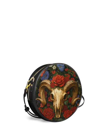 "Rosethorn" Circle Crossbody Bag