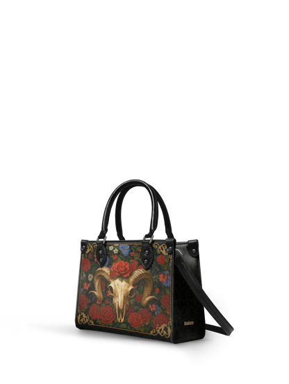"Rosethorn" - Small Leather Handbag Matching Set (FREE WALLET)