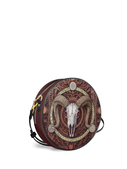 "Hexram" Circle Crossbody Bag