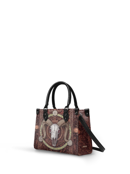 "Hexram" - Small Leather Handbag Matching Set (FREE WALLET)