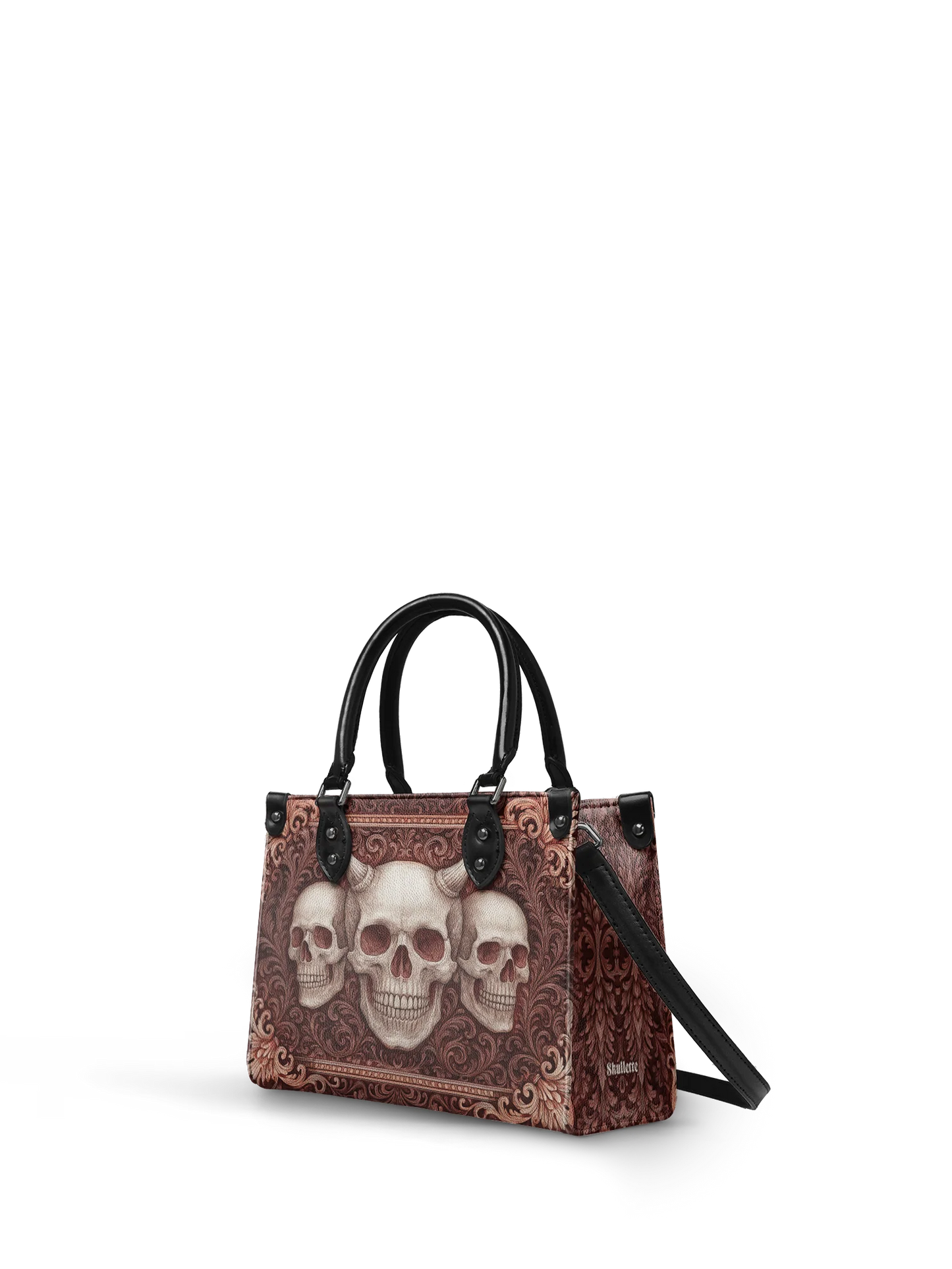 "Triskelion" - Small Leather Handbag Deal (FREE WALLET)