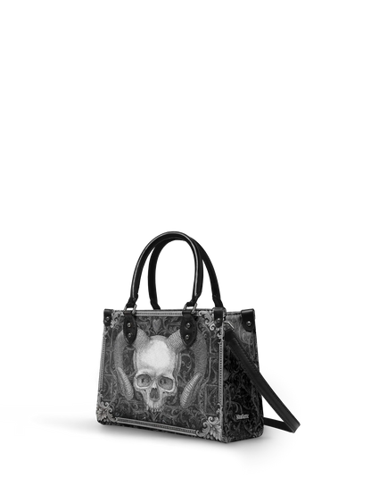 "Grimcrown" - Small Leather Handbag Matching Set (FREE WALLET)