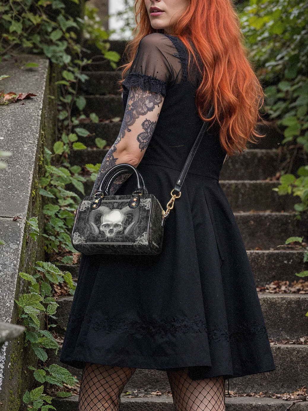 "Grimcrown" Mini Satchel