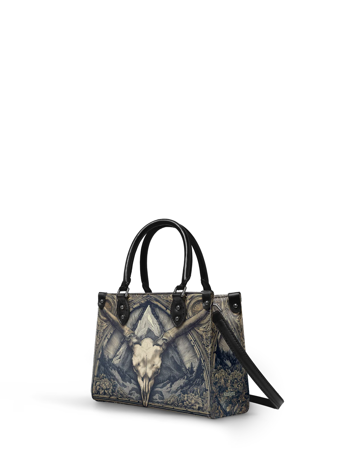"Altarhorn" - Small Leather Handbag Matching Set  (FREE WALLET)