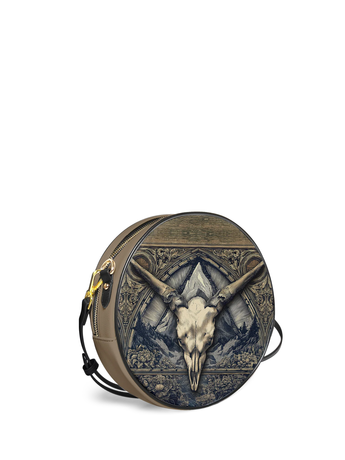 "Altarhorn" Circle Crossbody Bag