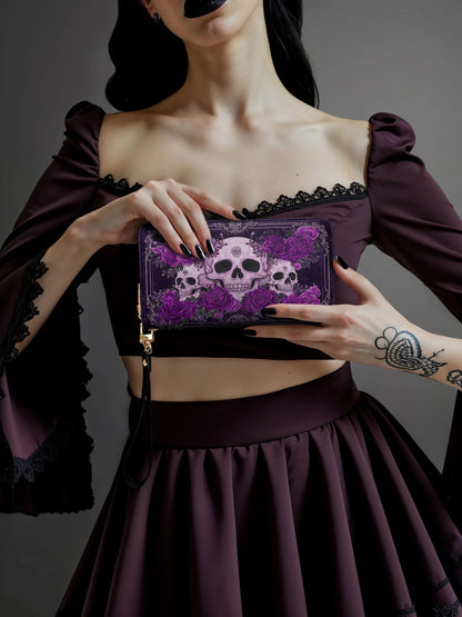 "Bloodrose" Poison Plum Wallet