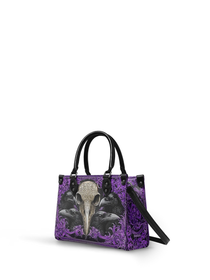 "Corvexia" - Small Leather Handbag Matching Set (FREE WALLET)