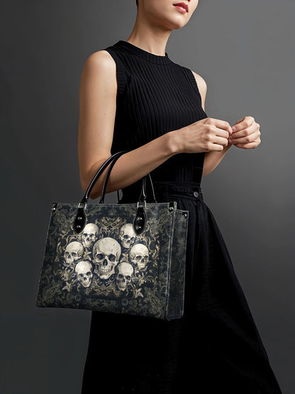 "Deathmark" - Leather Handbag Matching Set (FREE WALLET)
