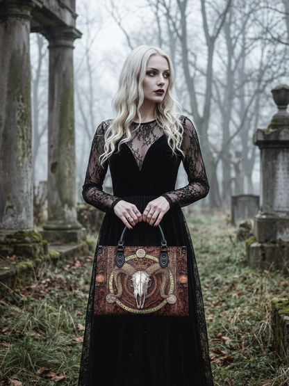 "Hexram" - Leather Handbag Matching Set (FREE WALLET)