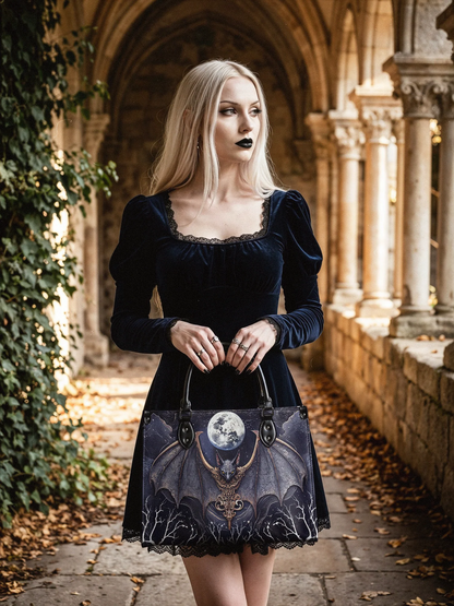 "Moonreaver" - Leather Handbag Matching Set (FREE WALLET)