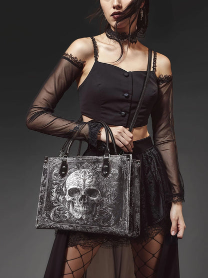 "Obscuria" - Leather Handbag Matching Set (FREE WALLET)