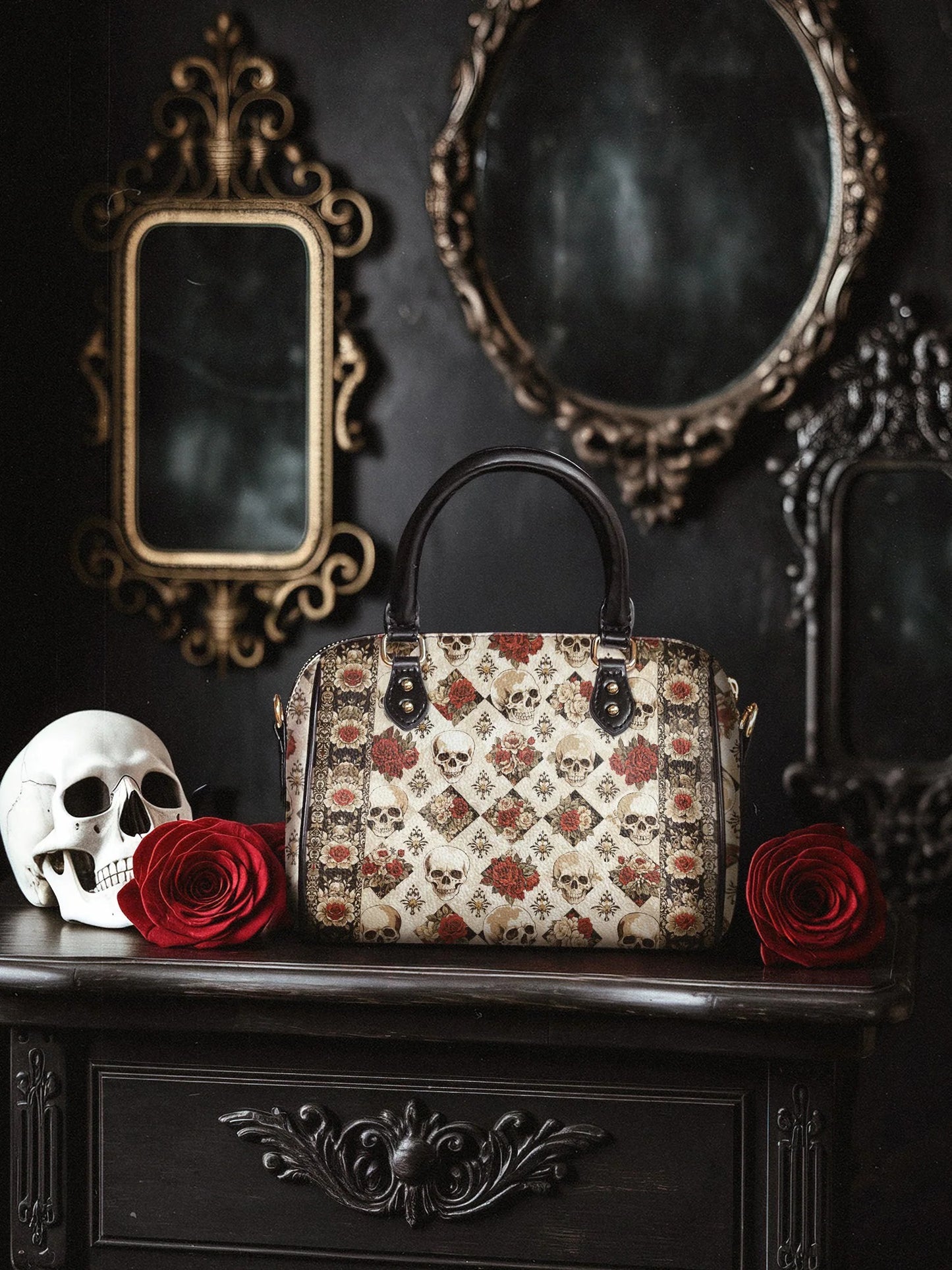 "Mournaire" Mini Satchel