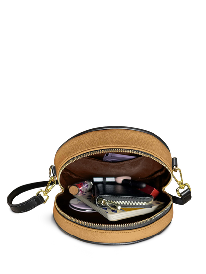 "Heliovoid" Circle Crossbody Bag