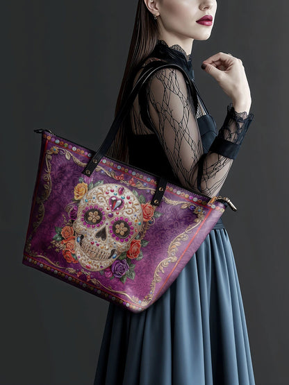"Catrinelle" Leather Tote Bag Matching Set (FREE WALLET)