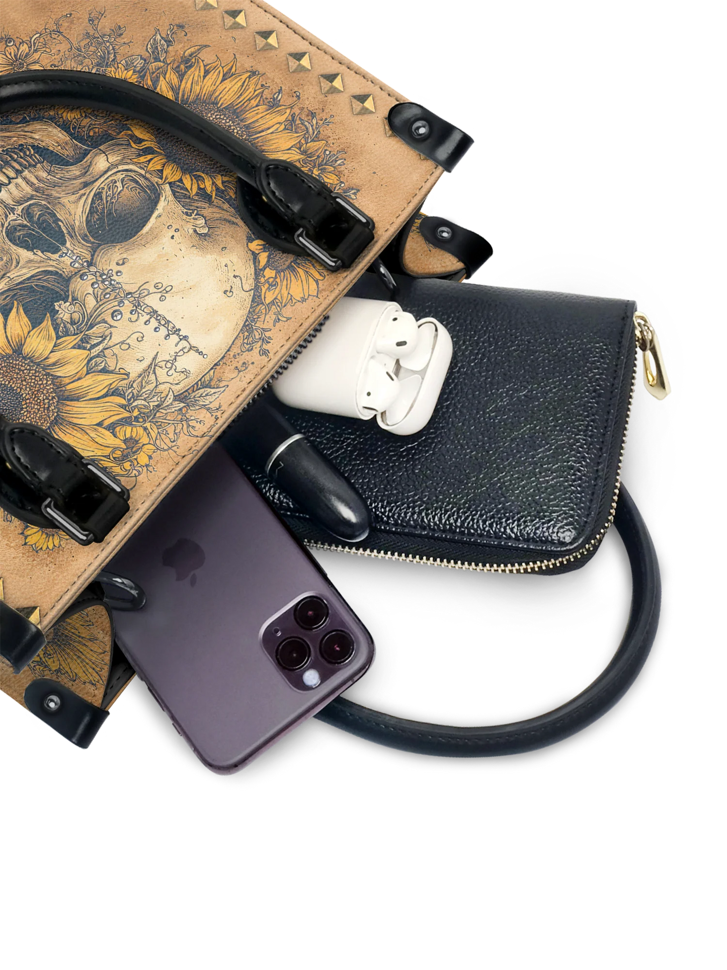 "Heliovoid" - Small Leather Handbag Deal (FREE WALLET)