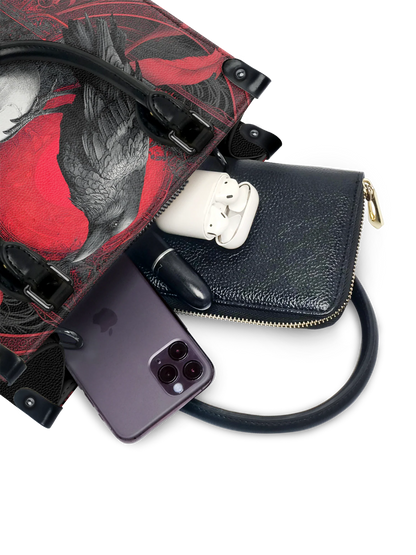 "Bloodraven" - Small Leather Handbag Deal (FREE WALLET)