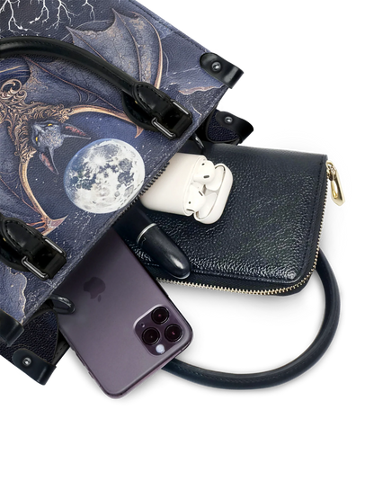 "Moonreaver" - Small Leather Handbag Matching Set (FREE WALLET)