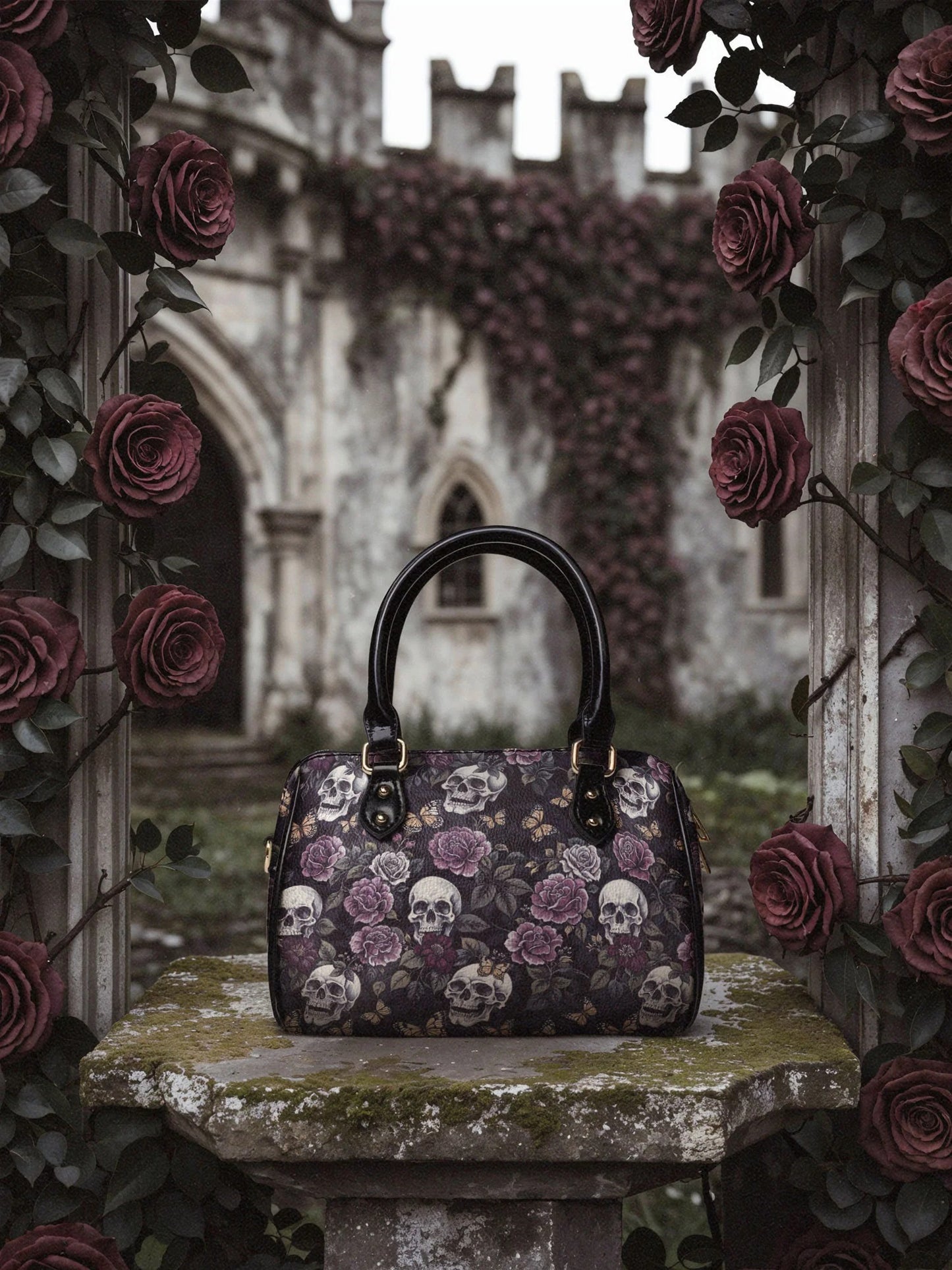 "Noctaflora" Mini Satchel