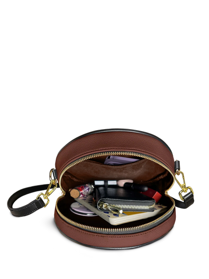 "Triskelion" Circle Crossbody Bag