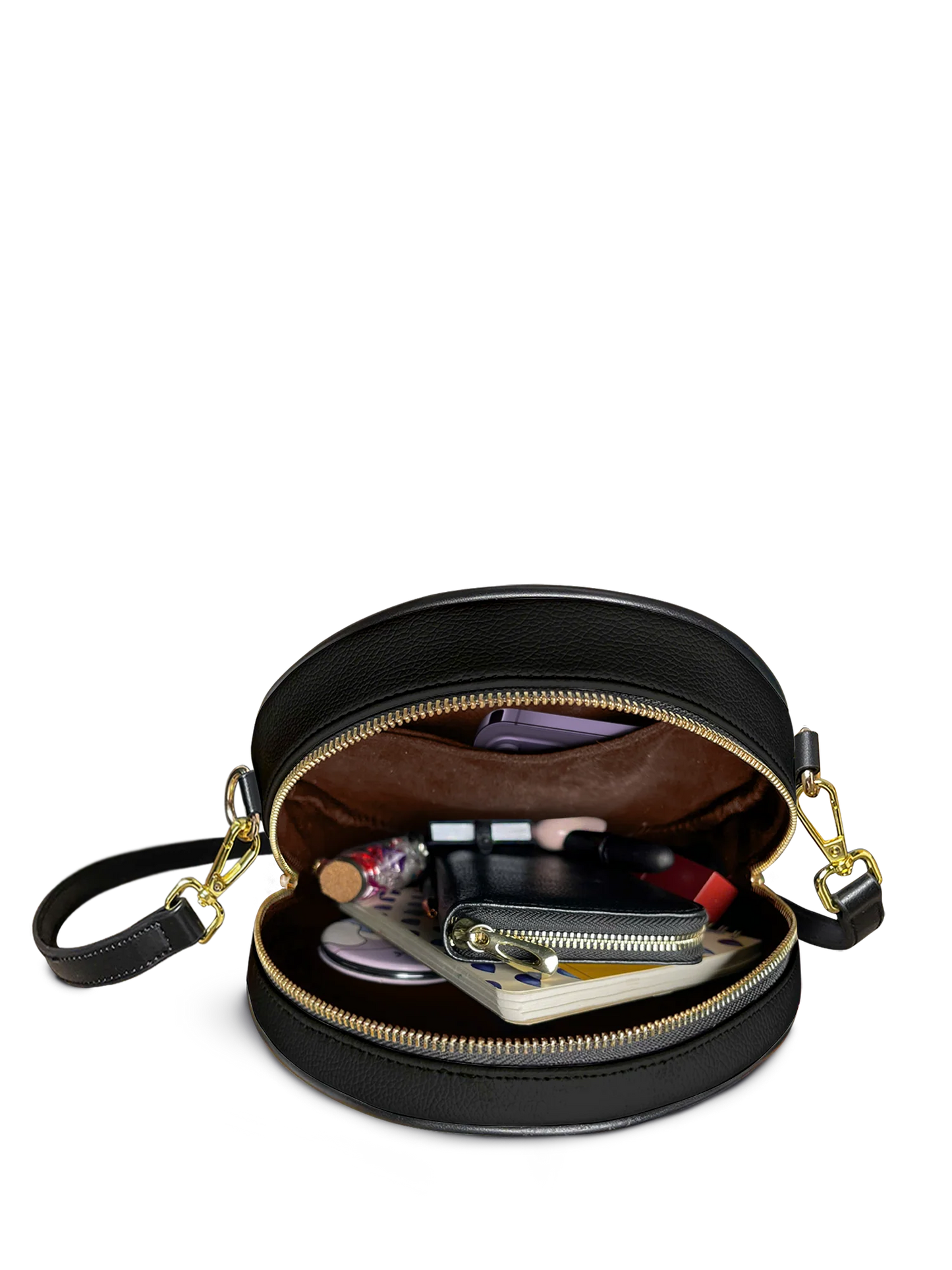 "Grimcrown" Circle Crossbody Bag