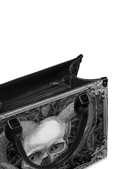 "Grimcrown" - Leather Handbag Matching Set (FREE WALLET)