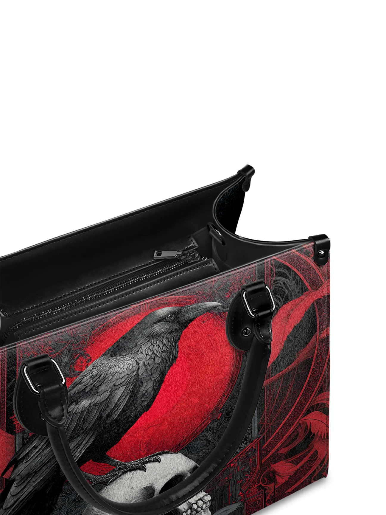 "Bloodraven"- Leather Handbag Matching Set (FREE WALLET)