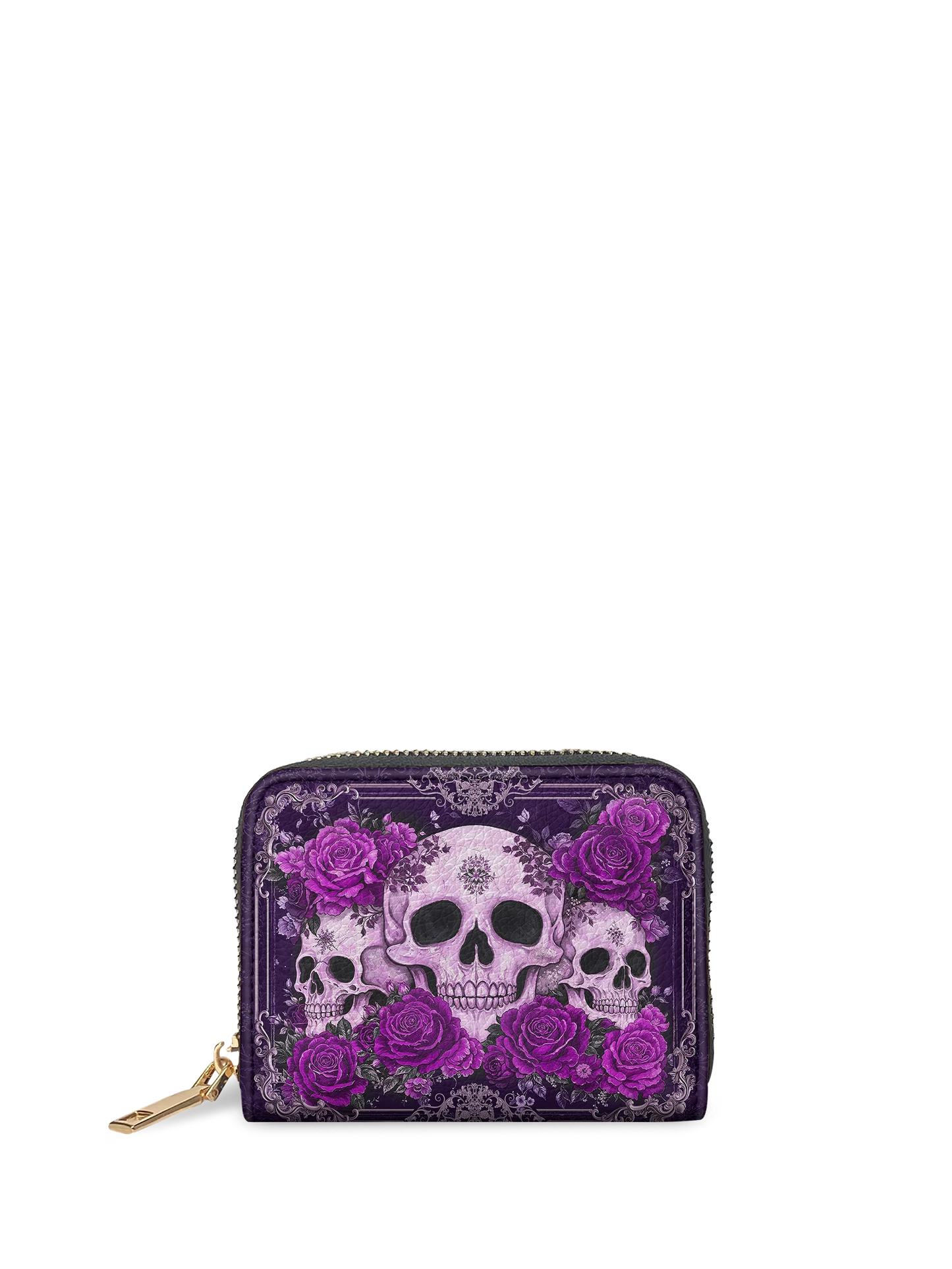 "Bloodrose" Poison Plum Mini Wallet
